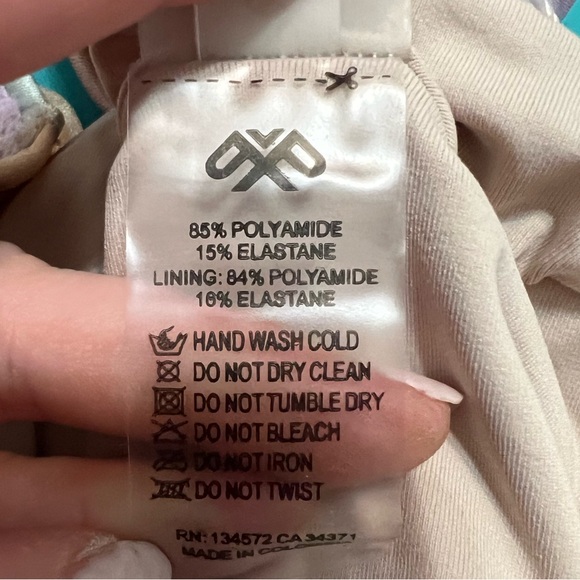 PQ Swim Alex One Piece Swimsuit in Golden Hour New With Tags Size Medium Wrap - Picture 5 of 10